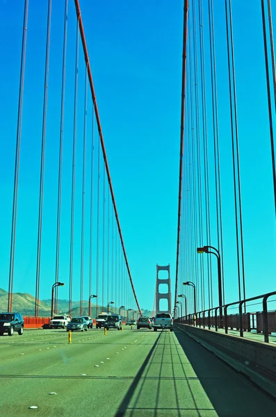 San Francisco, Kalifornie, Usa: podrobnosti o Golden Gate Bridge — Stock fotografie