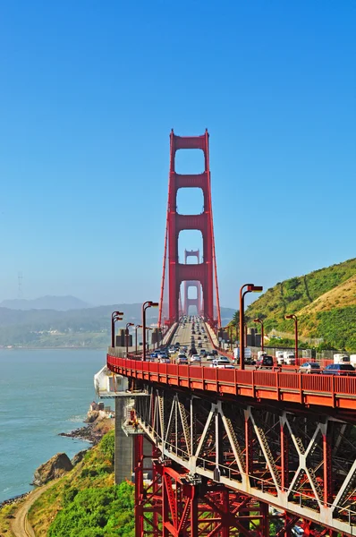 São Francisco, Califórnia, EUA: detalhes da Golden Gate Bridge — Fotografia de Stock