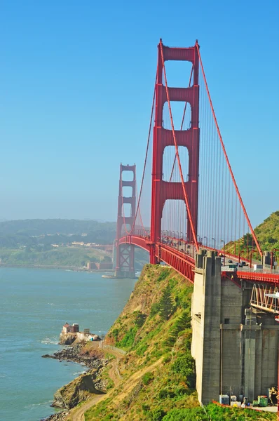 San Francisco, Kalifornie, USA: pohled na Golden Gate Bridge — Stock fotografie