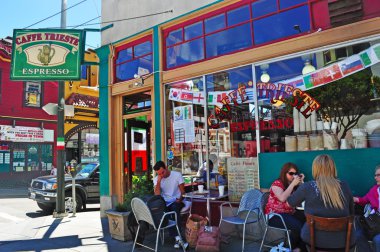 San Francisco: Caffe' Trieste Kuzey Beach