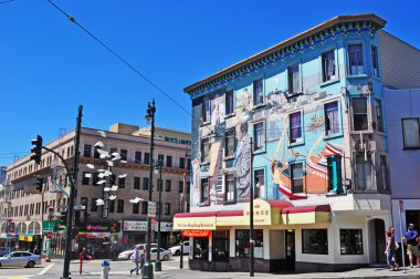 San Francisco, California, ABD: manzarası ve Kuzey Plajı mahalle görünümünü 