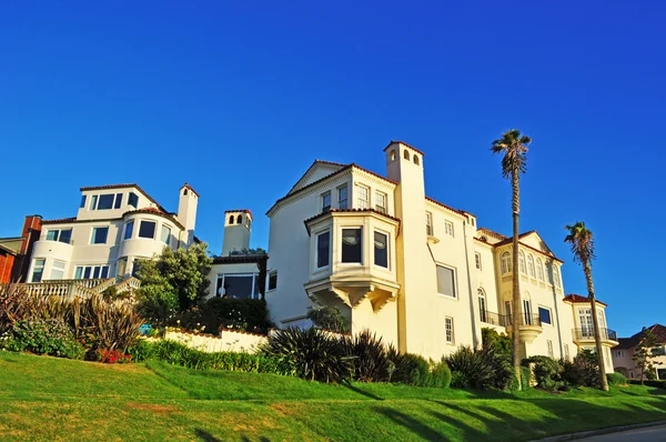 California, San Francisco: krásné americké domy — Stock fotografie