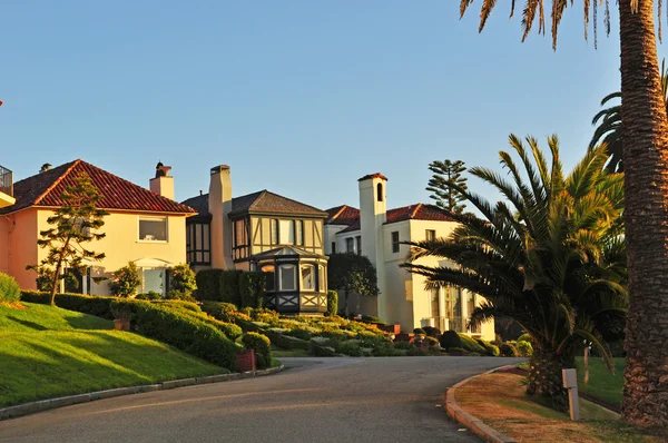 California: belle case americane — Foto Stock