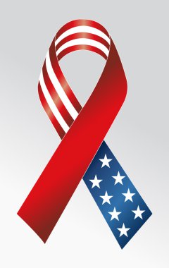 Kırmızı kurdele dayanışma ve HIV pozitif kişinin AIDS ile yaşayan bir simgesidir