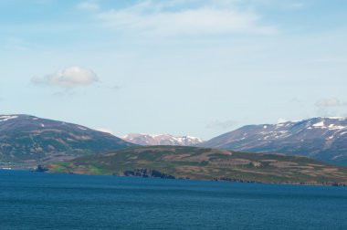 İzlanda: Akureyri fiyortgörünümü 