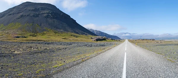 Iceland, Europe: breathtaking landscape seen from the Route 1, the Ring Road, national road (1,332 kilometres) running around the island and connecting most of the inhabited parts of the country and the main tourist attractions