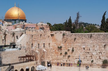 Kudüs: Western Wall ve tapınak Dağı üzerinde kaya kubbe