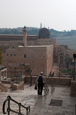 Kudüs: bir Yahudi Yahudi Mahallesi ve Temple Mount ve El Aksa Camii