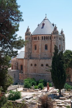 Kudüs: Siyon Dağı'ndaki Dormition Manastırı'nın görünümü