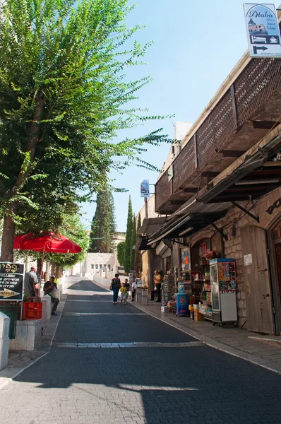 Israel: the streets of the city of Nazareth — Stock Photo, Image