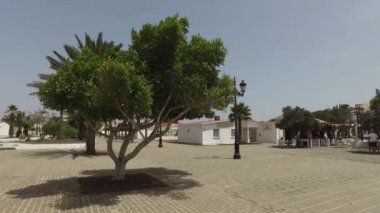La Oliva, İspanyol belediyesi, Fuerteventura, Kanarya Adaları 29 Ağustos 2016 Nuestra Senora de la Candelaria Kilisesi