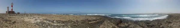 Fuerteventura: widok z El Toston Lighthouse — Zdjęcie stockowe