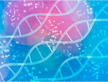 DNA sarmalları, bilgisayar analizleri ve testler. Yaşayan organizmaların büyümesi için kullanılan genetik talimatlar. 3D görüntü, Hud, hologram x-ray görüntüsü. Yeni genetik keşifler