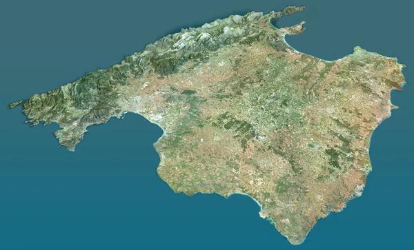 Aerial view of the Balearic Islands — Stock Photo, Image