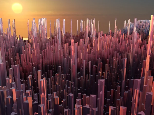 City of the future — Stock Photo, Image