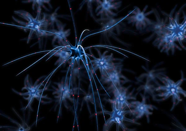 Groep van neuronen — Stockfoto