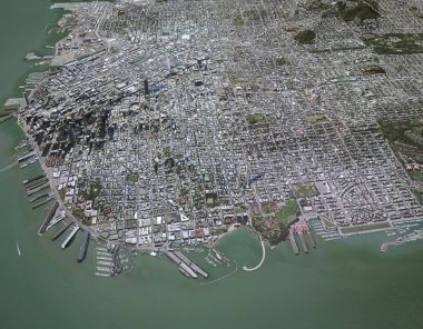 San Francisco haritası