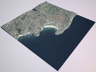 Uydu görüntüsü Bondi Beach