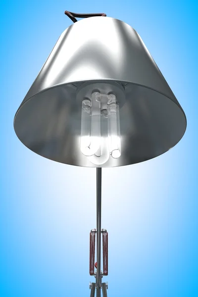 Lampe de bureau métallique — Photo