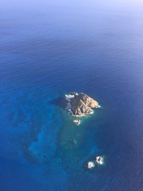 Gustavia limanının alansal görünümü
