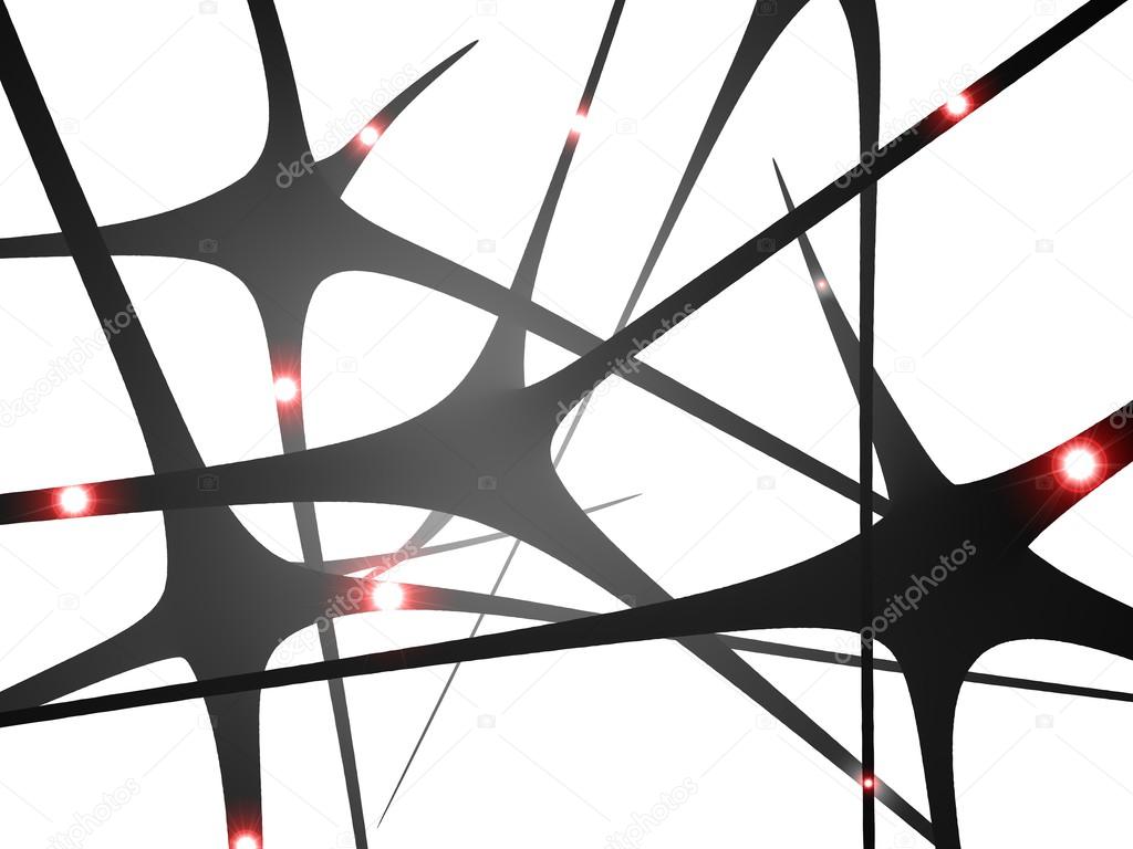 neurons  sketch background