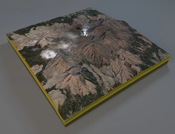 Mount Aso volcano in Japan — Stock Photo, Image