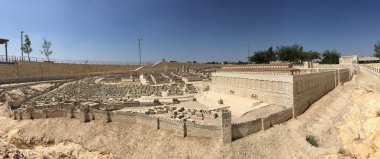 Kudüs: İsrail Müzesi'nde ikinci tapınak modelin görünümünü