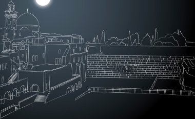 Kudüs 'te Ağlama Duvarı