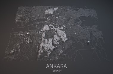 Ankara, Türkiye Haritası