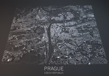 Prag, Çek Cumhuriyeti haritası