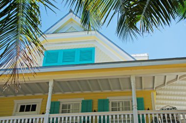 Key West: tipik deniz kabuğu ve bir ev eski şehir, tarihsel Key West mimarisi, önemli bir turistik 1886 yaklaşık 1912 için dating üzerinde 3.000 ahşap binalar eklektik bir karışımı