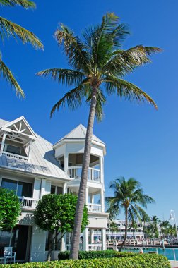 Key West: eski şehir, tarihsel Key West mimarisi, önemli bir turistik ve 1886 yaklaşık 1912 için dating üzerinde 3.000 ahşap binalar eklektik bir karışımı tipik conch evler