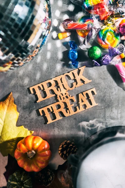 Halloween: Trick or Treat For Autumn Fun — стоковое фото