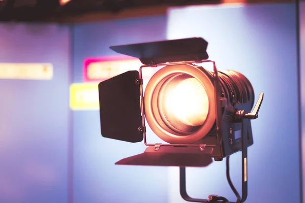 Professional Studio Spotlight Studio Lighting Equipment Photography Videography — Stock Photo, Image