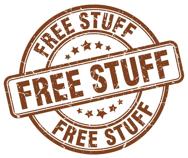 Free stuff braun grunge round vintage rubber stamp.free stuff stamp.free stuff round stamp.free stuff grunge stamp.free stuff.free stuff vintage stamp. — Stockvektor