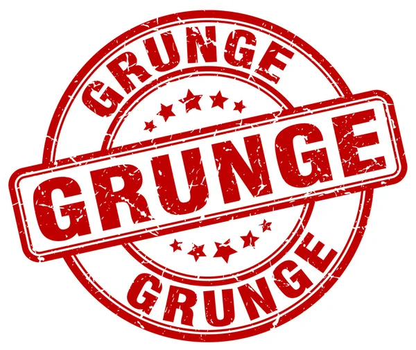 Grunge red grunge round vintage rubber stamp.grunge stamp.grunge round stamp.grunge grunge stamp.grunge.grunge vintage stamp. — Διανυσματικό Αρχείο