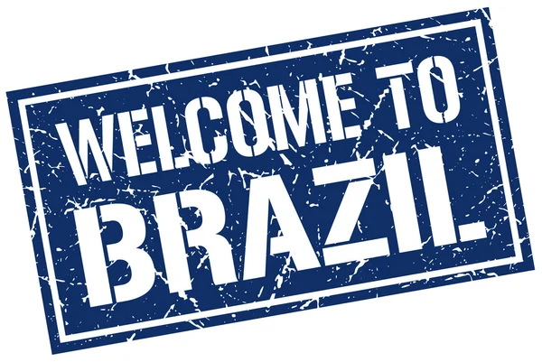 Καλώς ήρθατε στην Βραζιλία καταλόγοι — Διανυσματικό Αρχείο