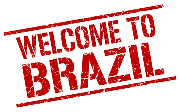 Καλώς ήρθατε στην Βραζιλία καταλόγοι — Διανυσματικό Αρχείο
