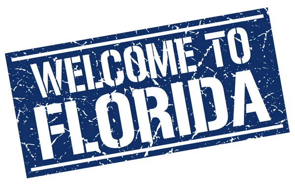 Vítáme vás na Floridě razítka — Stockový vektor