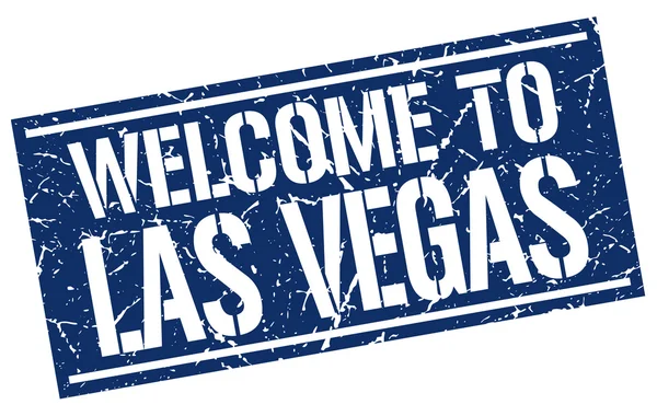 Bienvenue au timbre de Las Vegas — Image vectorielle