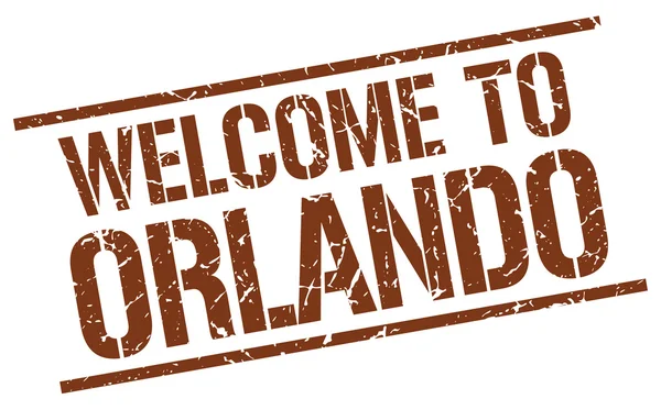 Bem-vindo ao carimbo Orlando —  Vetores de Stock