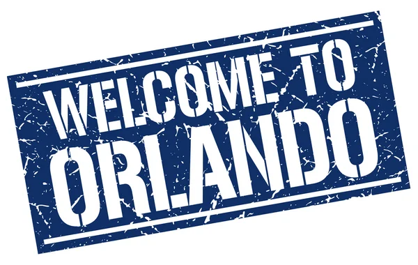 Bienvenido al sello Orlando — Archivo Imágenes Vectoriales