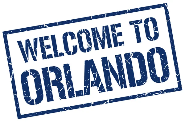 Bem-vindo ao carimbo Orlando —  Vetores de Stock