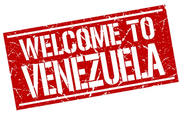 Witamy w Wenezueli stempel — Wektor stockowy