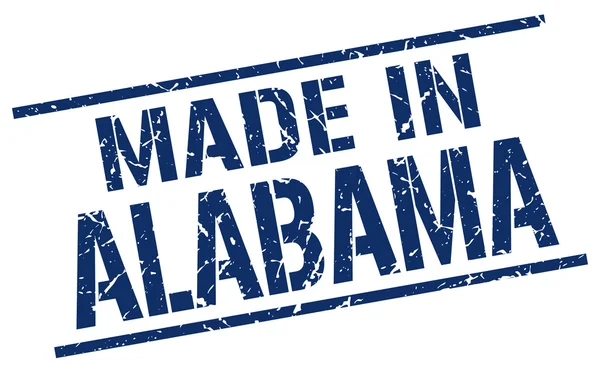 Made in Alabama stamp — Stock Vector