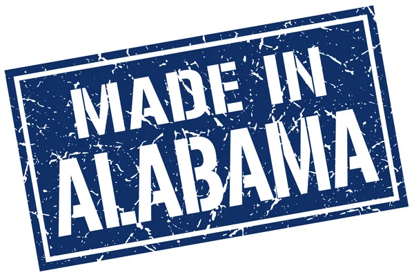 Made in Alabama stamp — Stock Vector