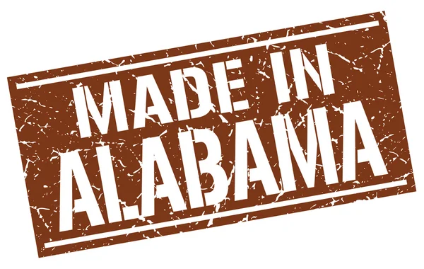 Made in Alabama stamp — Stock Vector