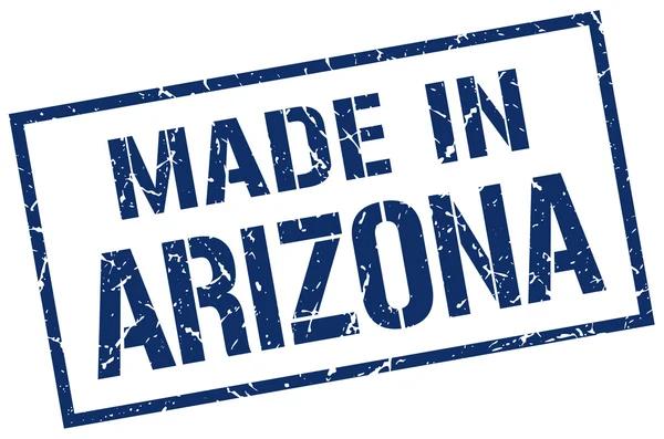 Gemaakt in arizona stempel — Stockvector