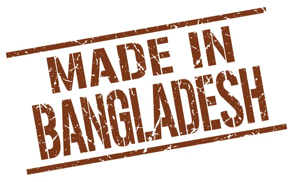 Lavet i Bangladesh stempel – Stock-vektor