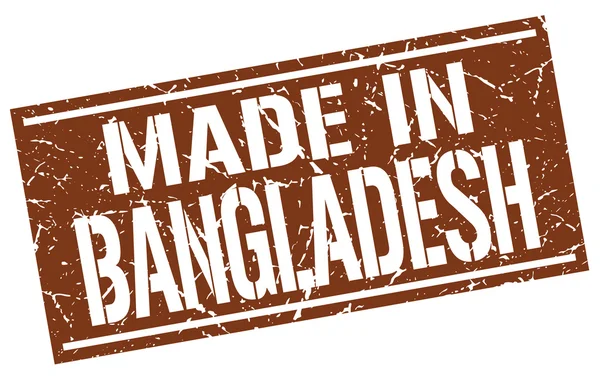 W Bangladeszu pieczęć — Wektor stockowy